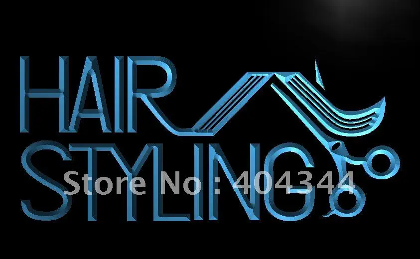 

LB517- Hair Styling Salon Cut NEW LED Neon Light Sign