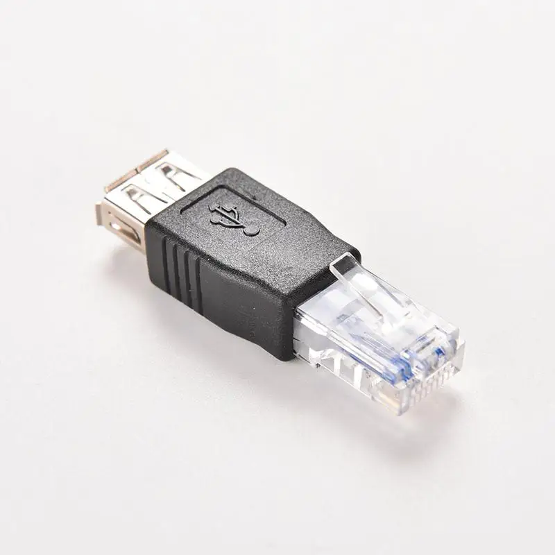 ПК Usb мама A к Ethernet Rj45 разъем адаптера|pc usb|ethernet rj45usb to usb female |