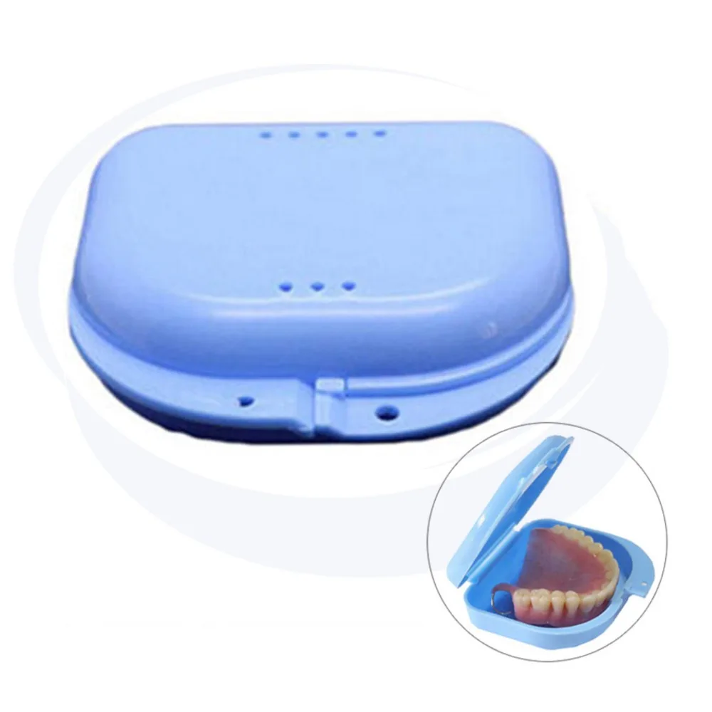 1 шт. чехол для протезов или стоматологическая ложная коробка хранения зубов
