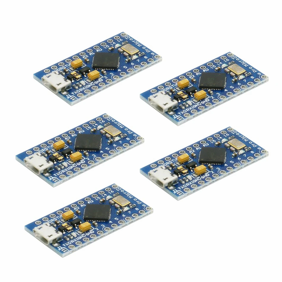 Pro Micro ATmega32U4 5V 16 МГц заменить ATmega328 для arduino Pro Mini с 2 Row штыревые для Leonardo Mini Usb Интерфейс