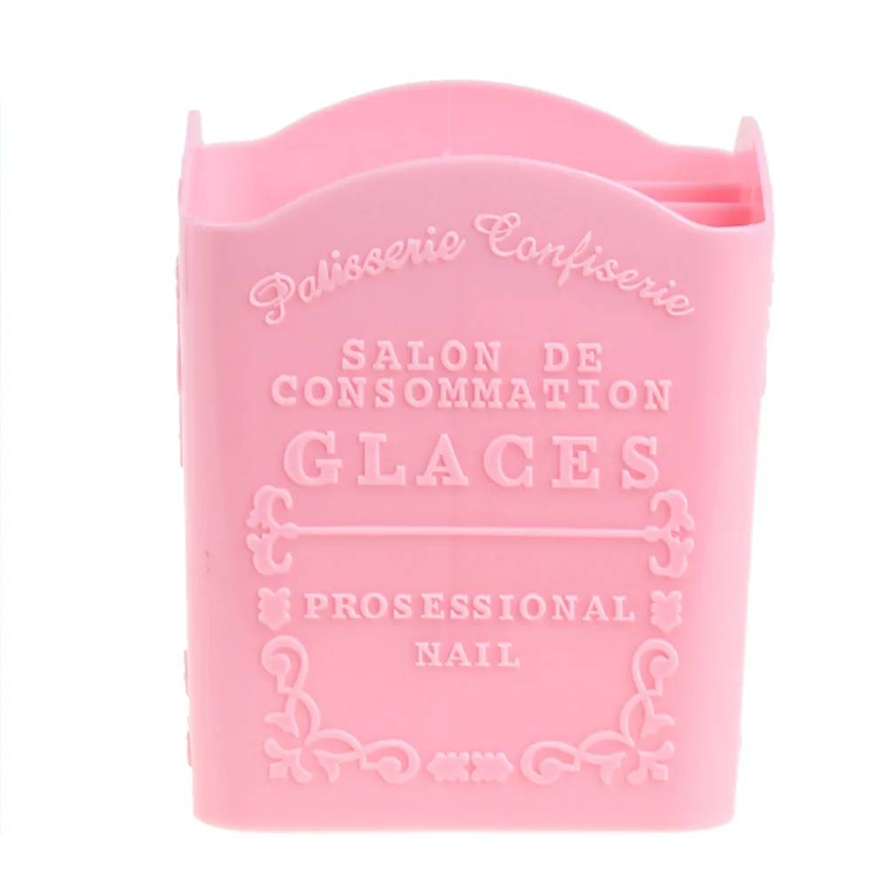 4 отделения для дизайна ногтей Раскрашивание ручек держатель хранения коробка