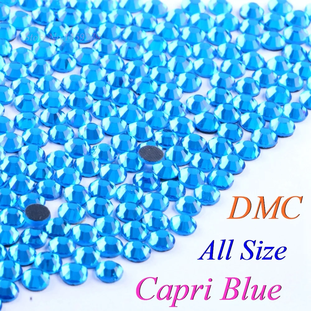 Все размеры! Стразы DMC для горячей фиксации SS6 SS10 SS16 SS20 SS30 стеклянные стразы с