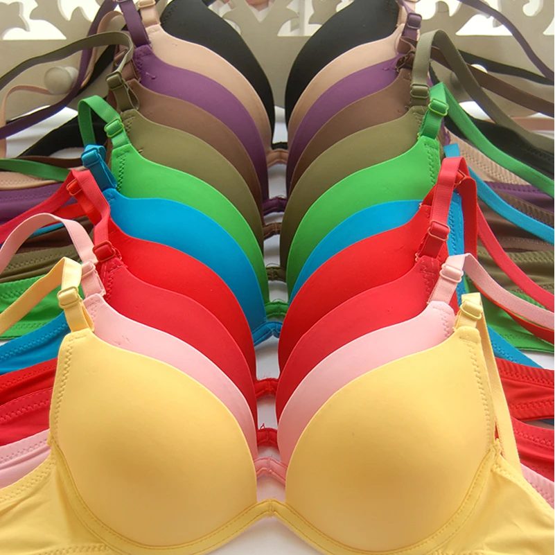 

New Sexy Seamless Bra Gather Adjustable Women Bra Seamless Underwear Push Up Bra Brand Support Wholesale push up bras gather 994