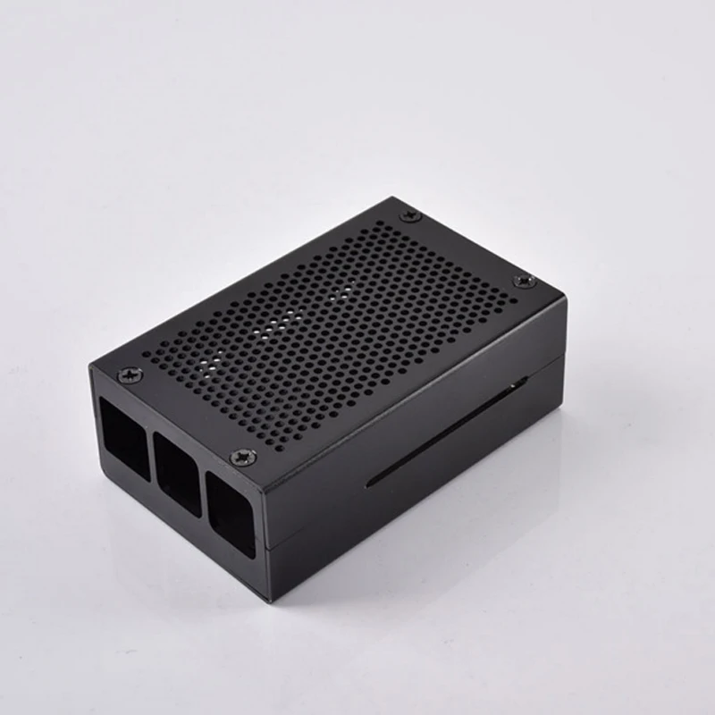 Металлический корпус Raspberry Pi 3 алюминиевый корпус для RPI 3 Модель B Совместимость с Raspberry Pi 3 Model B+ черный серебристый чехол