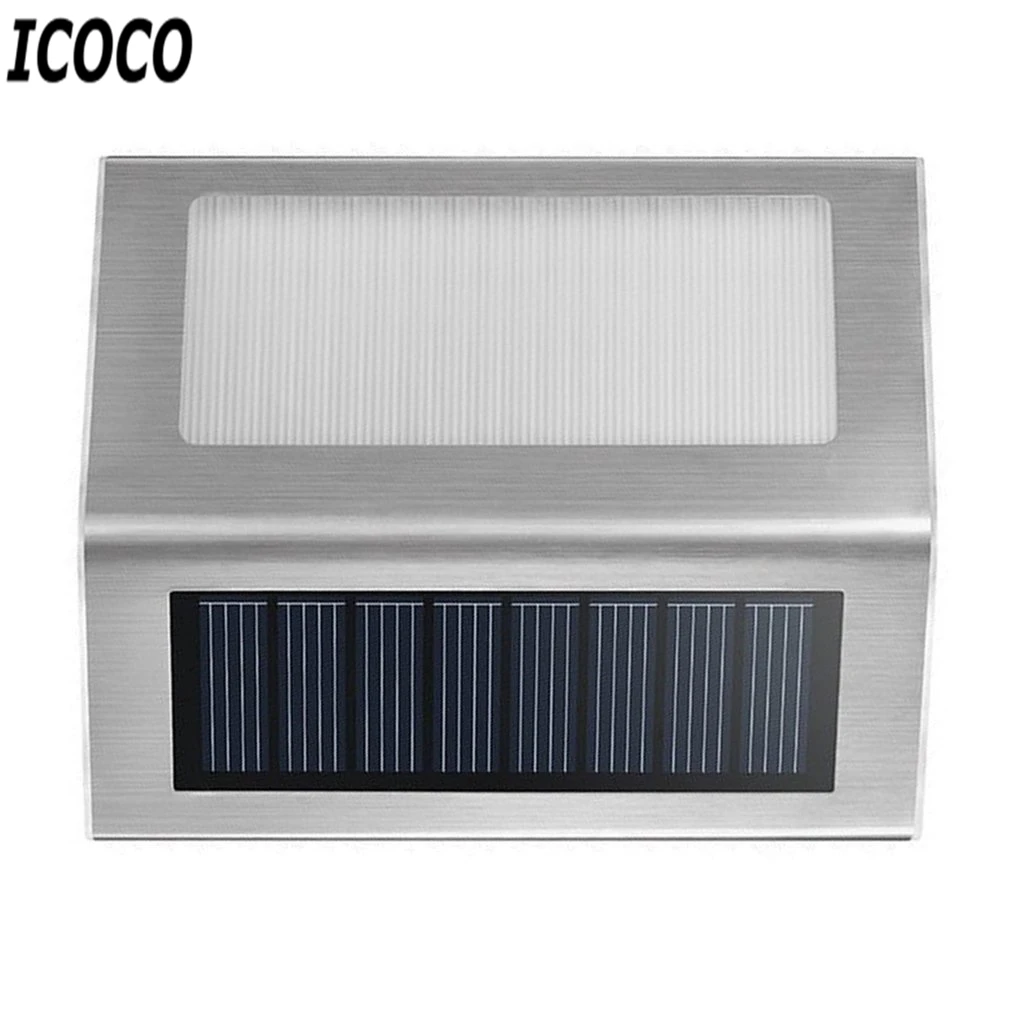 ICOCO 3 светодиодный водонепроницаемый настенный забор на солнечных батареях из