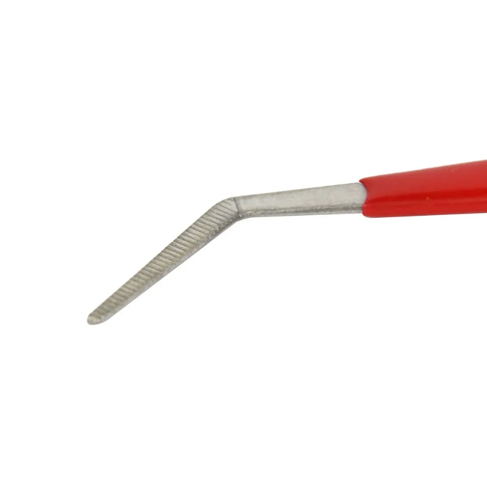 Free Shipping Proskit 908-T301 2pcs Insulated Tweezers Straight &amp Bent Tip Stainless Steel Electrician Hand Tools | Инструменты