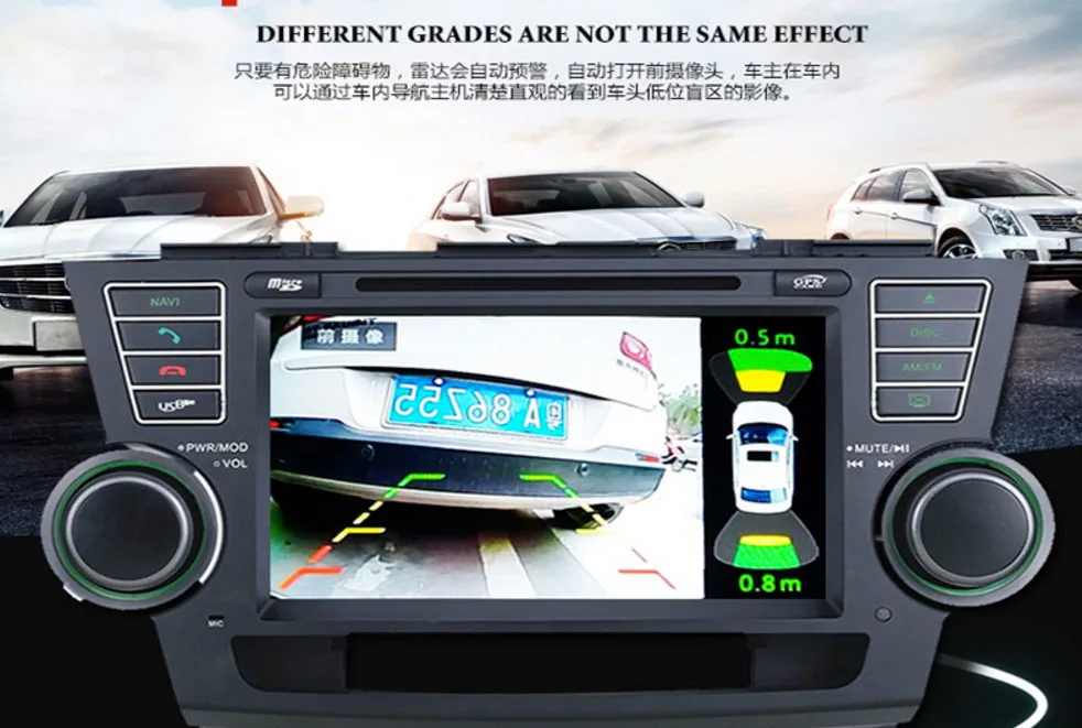 Новая система OPS Parktronics автомобильные парковочные датчики 6 датчик сигнализации