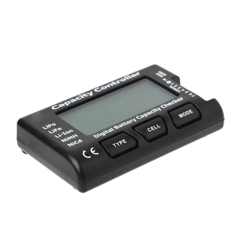 Цифровой аккумулятор устройство проверки емкости RC CellMeter 7 для LiPo LiFe Li-Ion NiMH Nicd O24 Прямая поставка