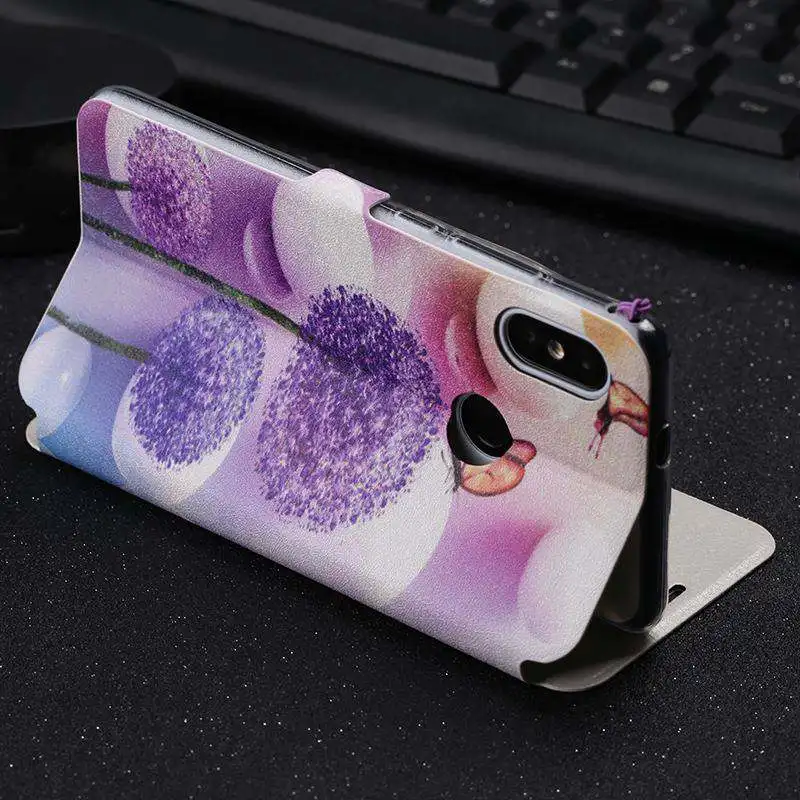 Кожаный чехол кошелек с рисунком для OPPO Realme X Lite 3 Pro K3 Reno Z 10x Zoom F11 A9 книжка +