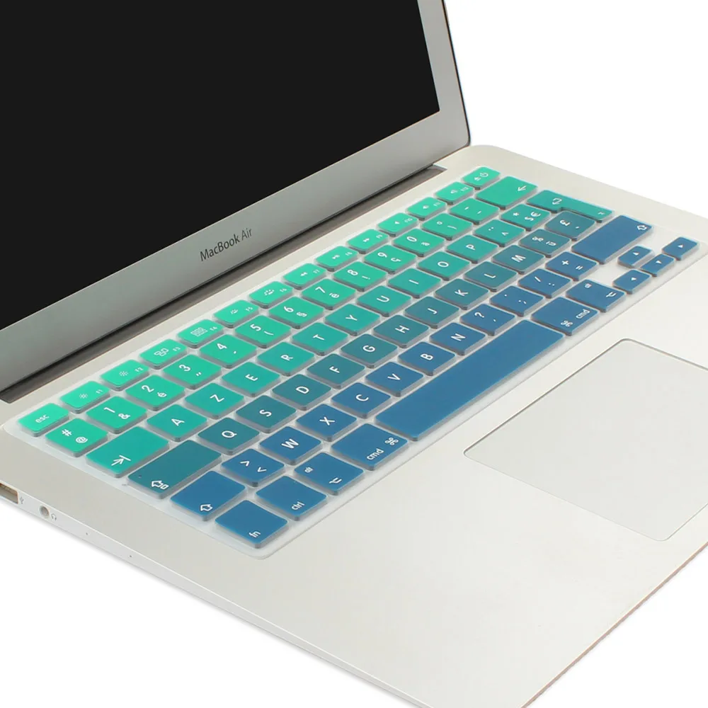 Batianda французская AZERTY клавиатура ЕС Великобритания раскладка силиконовая