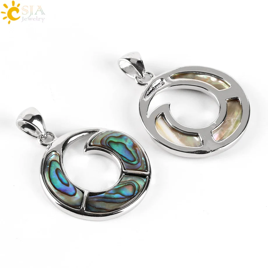 Ожерелье CSJA для женщин и мужчин подарок на день рождения модная спираль