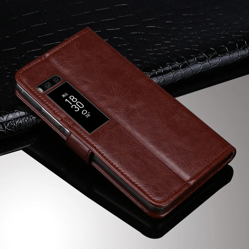 For Meizu Pro 7 Plus Case 5.7 inch Luxury Magnetic Flip PU Wallet Leather M793H Cover With Card Slot | Мобильные телефоны и