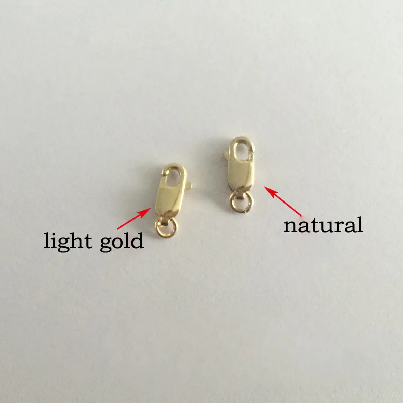 Застежка крючок под Античное золото 14 к 10 шт./лот|jewelry accessories|clasp hookbuckle diy |
