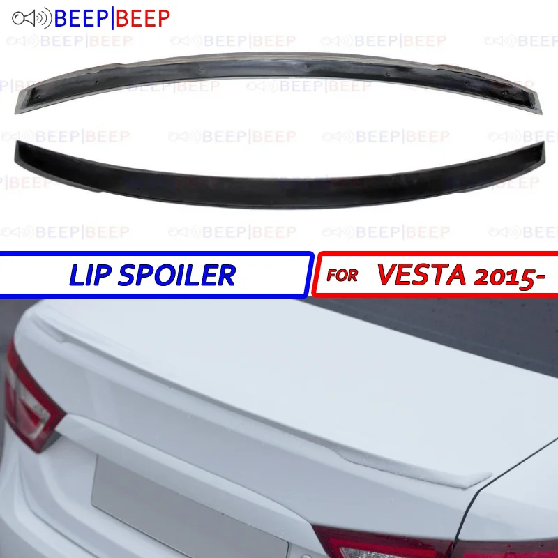 Спойлер для Lada Vesta 2015 спортивный стиль автостайлинг автомобильные аксессуары