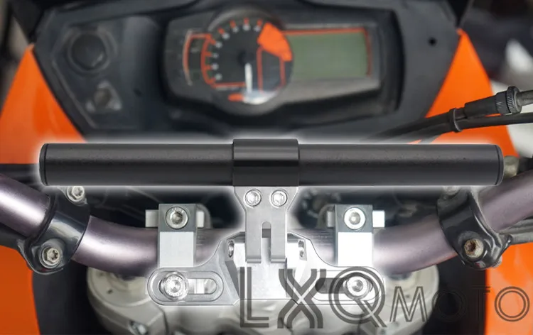 LXQ Мотоцикл CNC алюминиевый руль велосипед GPS Держатель для HONDA Crosstourer 1200 NC700X NC750X DCT