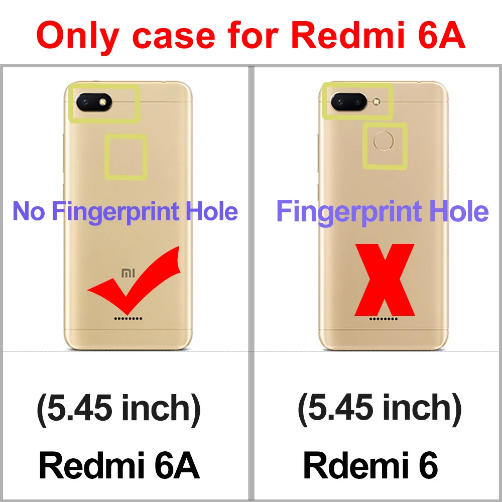 Чехол для Xiaomi Redmi 6A, милый мягкий чехол из термополиуретана и силикона для Xiaomi Redmi 6A, чехол для Redmi A6, прозрачный чехол для девочки с фруктами, Redmi6A