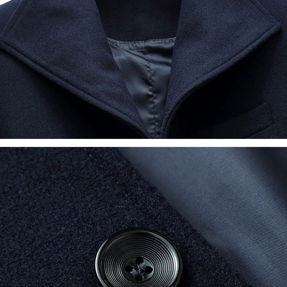 Holyrising шерстяное пальто для мужчин Классические Chaquetones Hombre плотное мужское