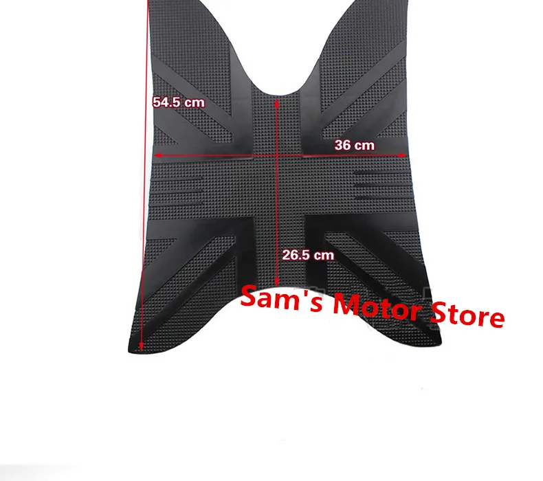 Резиновая подстилка для скутера и мотоцикла JOG FORCE 100 напольный коврик коврик|mat