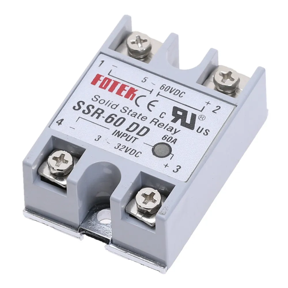 1 шт. Однофазное твердотельное модуль реле SSR 60DD dc 60 DD 3 32 В постоянного тока до 5 60V