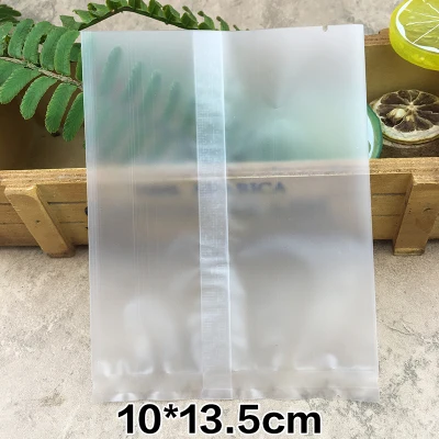 100X135mm 100 X печенье Конфеты Хлеб выпечка в подарок Упаковочные пакеты для ювелирных изделий торт чай полупрозрачный матовый плоский уплотнительный пакет - Цвет: 100X135mm
