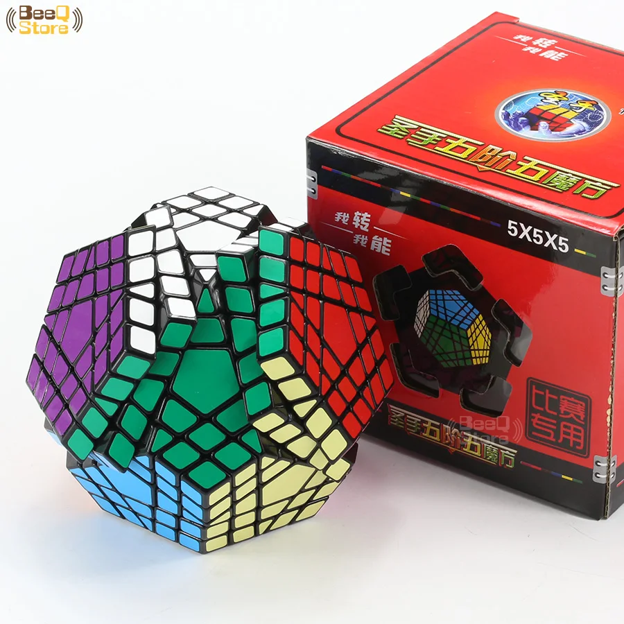 Shengshou Wumofang 5x5x5 магический куб Shengshou Gigaminx 5x5 профессиональный куб додекаэдра Твист Головоломка Обучающие Развивающие игрушки
