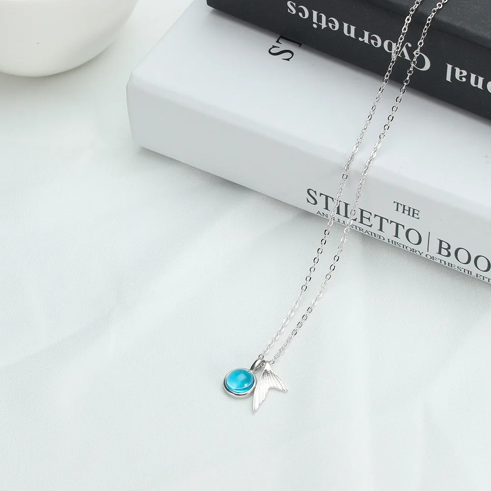 QHQ ожерелья и подвески чокер пенопластовая бижутерия дельфинов ожерелье