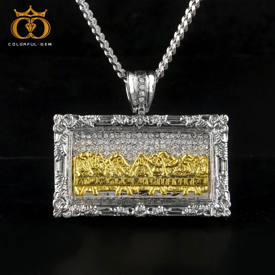 Iftec Популярные религиозные библейские ожерелья с подвеской кулоном ювелирные