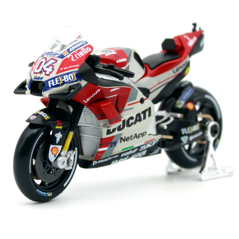 Maisto 1:18 Ducati Desmosedici GP18 Andrea Dovizioso без 04 Мотоцикл Велосипед литья под давлением модель