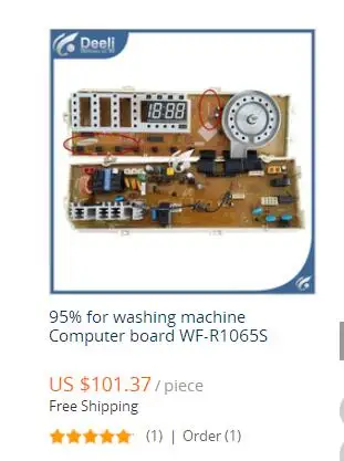 Оригинальный Для стиральная машина бортовой компьютер WF R1065S MFS TDR10NB 00 DC41 00051A