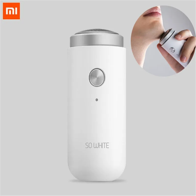 Xiaomi SO WHITE мужчины моющиеся type c перезаряжаемые мини электробритва сухой и влажной