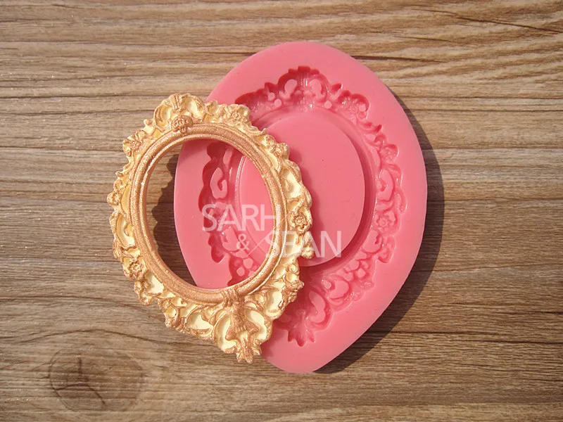 M0903 ретро модная рамка форма для торта Форма шоколада кухни инструмент выпечки DIY