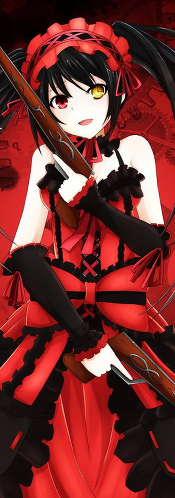 

Date A Live Anime Tokisaki Kurumi 79*29CM Wall Scroll Poster #35706