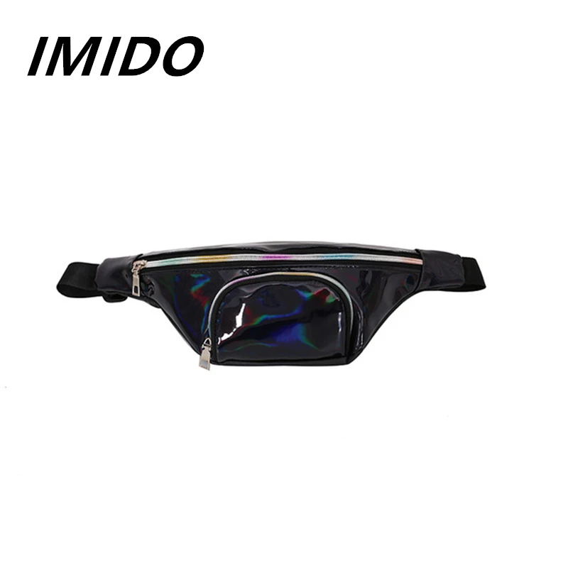 IMIDO 2019 летняя стильная модная диагональная Лазерная простая повседневная