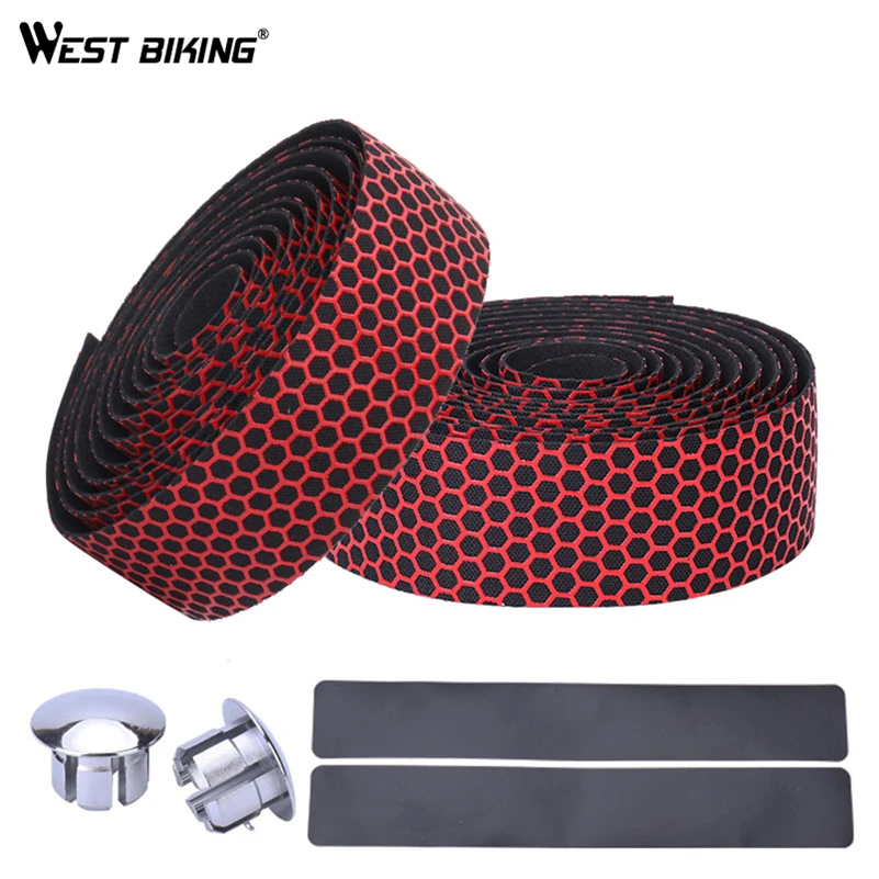 WEST BIKING лента на руль велосипеда удобная для езды велосипеде не в магазине