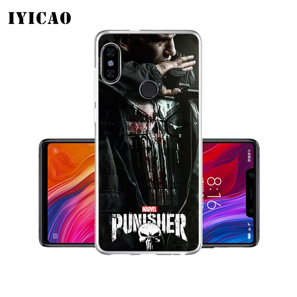 IYICAO Мягкий силиконовый чехол для телефона с черепом Xiaomi Redmi 4A 5A 6A Note 7 6 5 Pro Plus 4X Prime