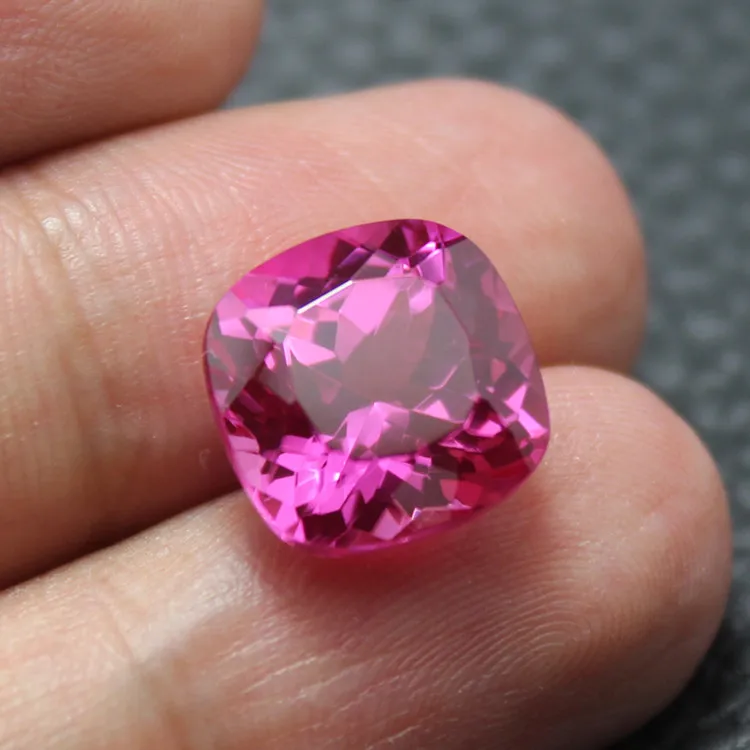 Безупречные розовые красные турмалиновые камни бисер для самостоятельного