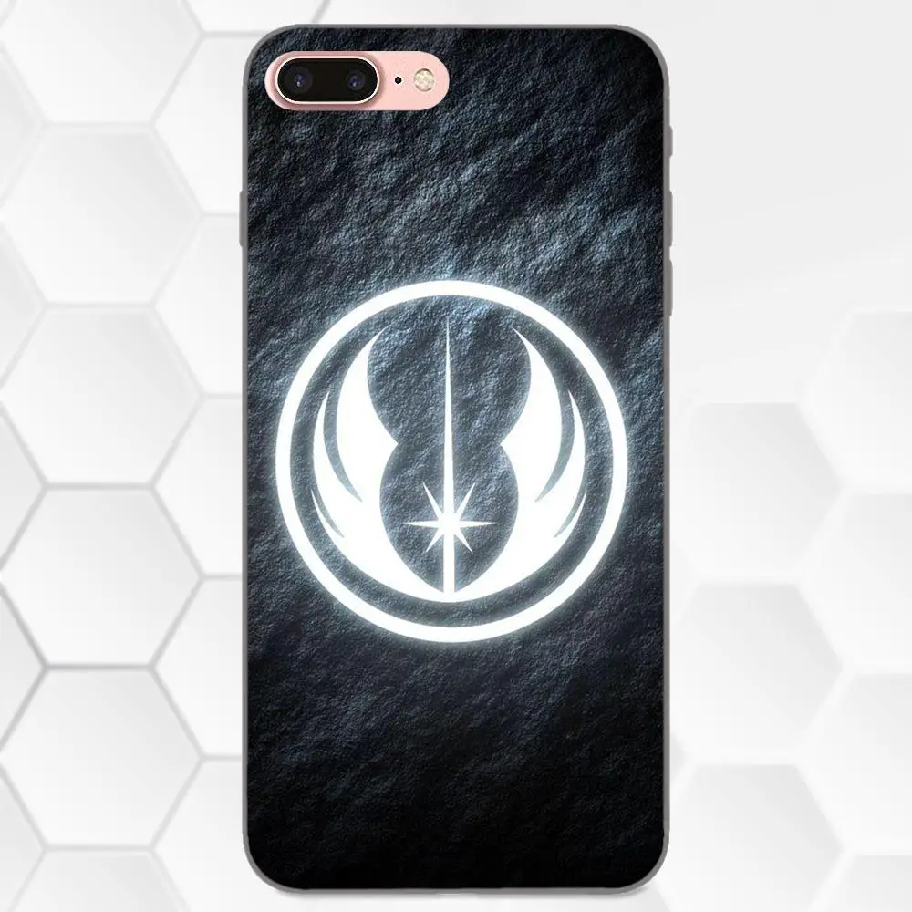 Чехол для телефона из ТПУ Звездные войны с логотипом Rebel Apple iPhone 4 4S 5 5S SE 6 6S 7 8 Plus X XS