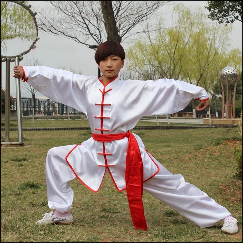 Одежда Кунг-фу Wushu одежда костюм для боевых искусств тренировочная форма shaolin kungfu