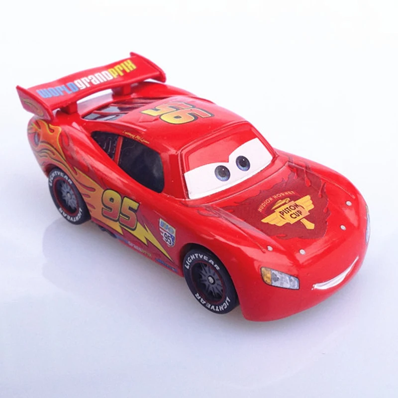 Disney Pixar машина игрушка 26 Стиль Lightning McQueen фигуркы игрушки 1:55 коляска для ребенка