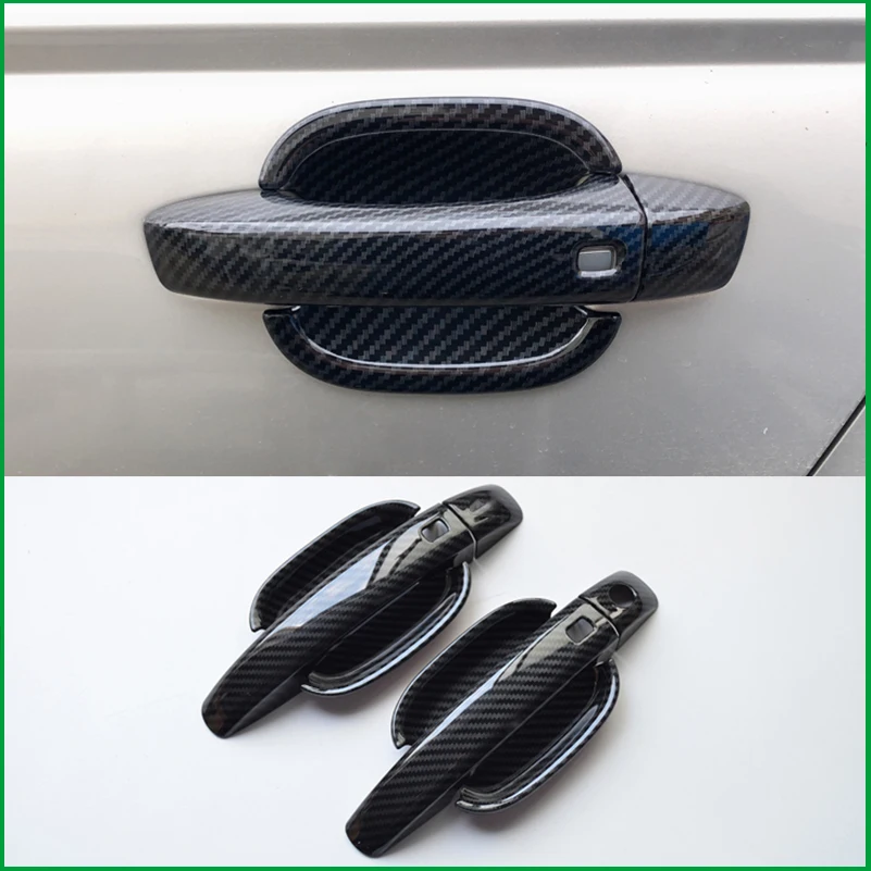 Дверная ручка из углеродного волокна для Audi Q5 2009 2010 2011 2012 2013 2014 2015 чаша крышка