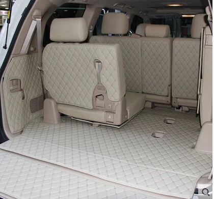 Полный Комплект ковриков для багажника + задней двери Toyota Land Cruiser 200 7 мест 2017 2007