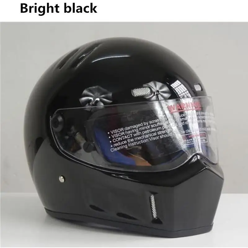 DIY CRG ATV-1 Персонализированная наклейка "Simpson" мотогонок полный шлем F1 Capacete De Moto Riding Cascos Motorrad - Цвет: Brown