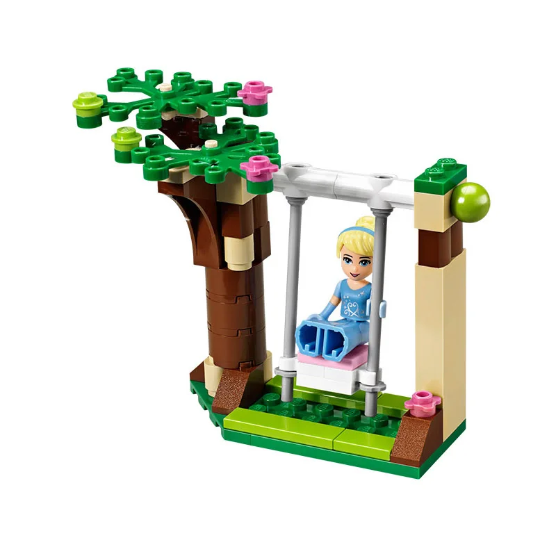 41055 Cinderellas Романтический замок строительные блоки игрушки девочки друзья дети