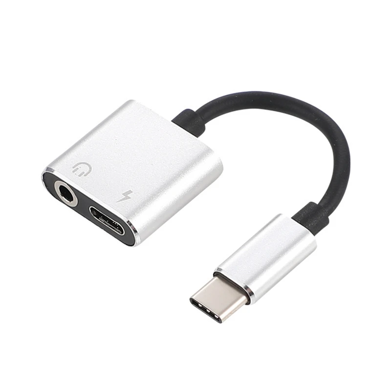 Адаптер типа C аудиоадаптер Aux USB Type 3 5 мм адаптер для наушников Xiaomi Mi 6 Huawei без Jack