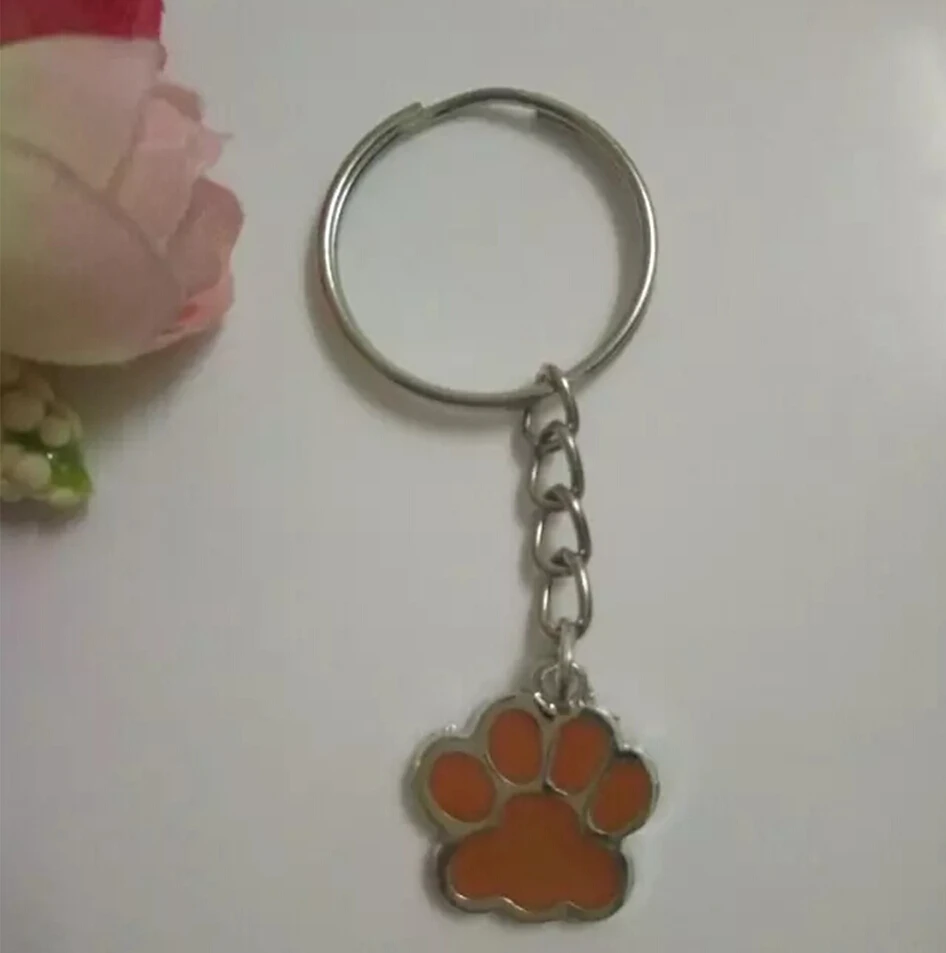 Разноцветные эмалированные брелок в форме когтя для собак/кошек модные