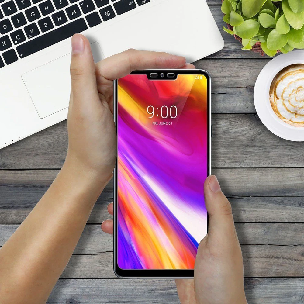 2 шт для LG G7 ThinQ Анти взрыв HD полное покрытие закаленное стекло протектор экрана