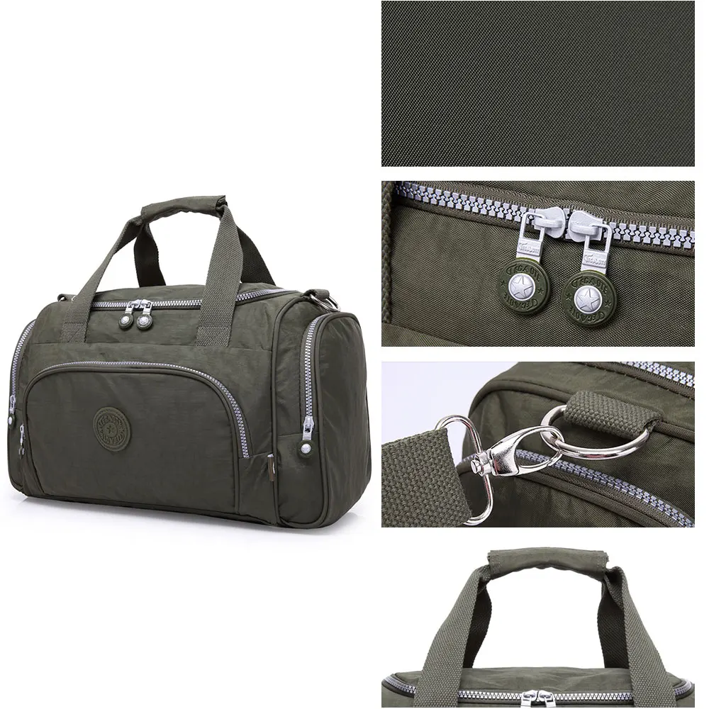 Waterproof Nylon Travel Handbag Lightweight Multi-function Shoulder Bag Large Capacity Luggage Ourdoor Weekend Top-Handle | Багаж и сумки