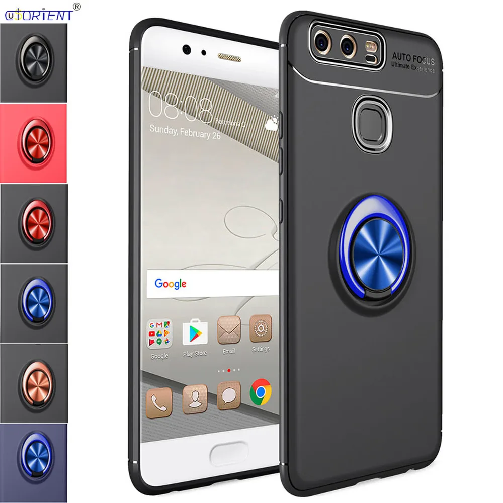 Чехол-подставка для Huawei P9 P 9 Мягкий Силиконовый противоударный чехол EVA-L19 EVA-L09