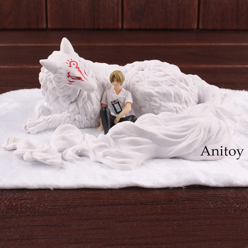 Natsume Yuujinchou аниме Такаси Нацумэ и Madara Nyanko Sensei ПВХ Фигурки Коллекционная модель игрушки