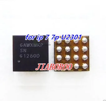 

20pcs/lot U2301 SN61280D SN 61280D for iPhone 7 7plus camera power supply ic chip 16pins